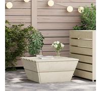 Hoopleep Table de jardin 60 x 60 x 30 cm en bois d'épicéa imprégné, table d'appoint modulaire, pour terrasse, balcon, extérieur, meubles de jardin durables
