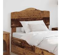 Hoopleep Tête de lit moderne en bois recyclé de 90 cm - Durable et facile d'entretien - Pour chambre à coucher, cadre de lit - Montage facile