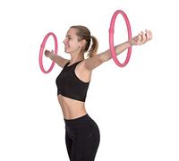HOOPOMANIA Arm Hoop [2 pièces - Rose] Hula Hoop Bras - entraînement des Bras en Angle