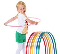 hoopomania Enfants Hula Hoop Unicolore [Ø80cm - Rose] Hullaupp à partir de 8 Ans