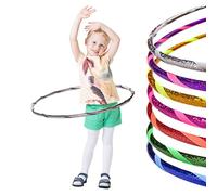 hoopomania Glamour Enfants Hula Hoop (Cerceaux) Ø60cm, Argent-Gris