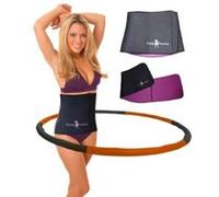 Hoopomania hm-m gaine de protection pour hula hoop rose noir taille m Noir G