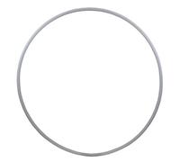 HOOPOMANIA Hula Hoop ébauche 16mm [100cm - Blanc] - Cerceau Hula Hoop Unicolore en PEHD
