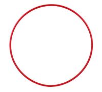 HOOPOMANIA Hula Hoop ébauche 16mm [100cm - Rouge] - Cerceau Hula Hoop Unicolore en HDPE