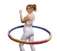 HOOPOMANIA Hula Hoop Pneu Adulte [0,72-3,1 kg] Hulahoop pour maigrir - Hulahoop de Massage