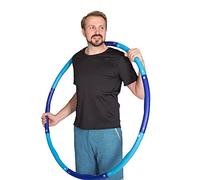 HOOPOMANIA Hula Hoop Pneu Adulte [1,2-2 kg] Hula Hoop pour débutant avec Mousse