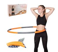 HOOPOMANIA Hula Hoop Pneu Adulte [1,2-2 kg] Hula Hoop pour débutant avec Mousse