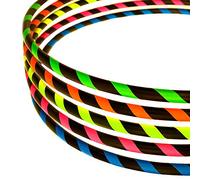 HOOPOMANIA Hula Hoop pour débutants [Ø100cm - Jaune] Dance Hoop débutant Hula Hoop