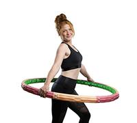 HOOPOMANIA Titan Hoop [3,1 kg] Cerceau Hula Hoop Lourd pour Adultes - Hula Hoop Fitness