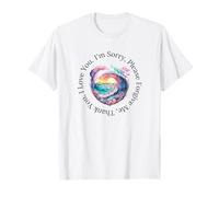 Ho'oponopono Guérison Océan Coucher de Soleil T-Shirt