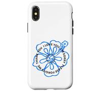 Ho'oponopono Prière I Love You I'm Sorry Forgive Thank You Coque pour iPhone X/XS