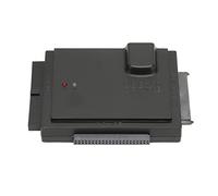Hoopoocolor Adaptateur IDE SATA, Connecteur de Disque Dur Externe 3 en 1, Transfert 480 Mo/S, pour Une Utilisation sur PC et TV, Prend en Charge OS X 8.6 et Supérieur.(UE)