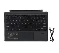 Hoopoocolor Clavier D'Ordinateur Bluetooth 3.0, avec Touchpad Tactile, Clavier sans Fil À Adsorption Magnétique Ultra Fin de 4 Mm pour Surface Pro 3/4/5/6/7