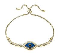 Hoops & Loops Argent 925 Jaune-Or-Brillant-Argent Forme Ronde Noir Zircone cubique