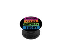 Hooray It's My Birthday Today Anniversaire drôle PopSockets PopGrip Adhésif