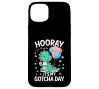 Hooray It's My Gotcha Day Foster Care Funny Adoptive Parents Coque pour iPhone 15 Plus