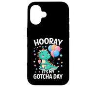Hooray It's My Gotcha Day Foster Care Funny Adoptive Parents Coque pour iPhone 16