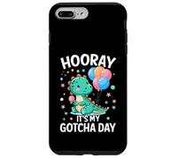 Hooray It's My Gotcha Day Foster Care Funny Adoptive Parents Coque pour iPhone 7 Plus/8 Plus