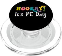 Hooray It's PE Day, PHYS Ed PE Teacher Physical Education PopSockets PopGrip pour MagSafe
