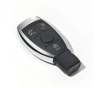 HooRLZ Coque Clé Mercedes, Compatible pour Mercedes Benz A B C E Classe BGA NEC GL ML SL SLK CL CLK W203 W204 W205 W210 W211W212 W221 TéLéCommande, Boitier Clé Mercedes W203, Clé W204-3 Boutons