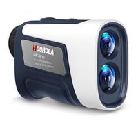Hoorola Télémètre de golf avec pente, bande magnétique, grossissement x7, résistant à l'eau IP54, batterie rechargeable, vibration de verrouillage du mât de drapeau, pour homme et femme