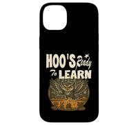 Hoo's Ready to Learn, enseignant, hibou, enseignant aux enfants Coque pour iPhone 14 Plus