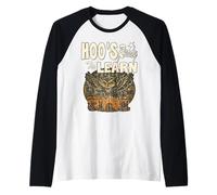 Hoo's Ready to Learn, enseignant, hibou, enseignant aux enfants Manche Raglan