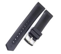 hoosouk Bracelet de montre en caoutchouc pour hommes, pour TAG Heuer CARRER, bracelet de minuterie de conduite(20mm)