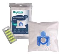 Hooster Lot de 20 sacs d'aspirateur pour AEG CE 2000 CE Power24 - Taille 28 - Vampyr CE Serie AS 26 et 5 bâtonnets désodorisants (citron) - Matériau non tissé 5 couches - Lot de 20 avec micro