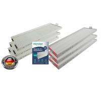 Hooster Lot de 3 filtres compatibles avec Zehnder ComfoAir Q350 (pas ComfoAir 350) / Q450 / Q600 | 3 filtres G4 + F7