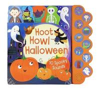 Hoot Howl Halloween : 10 sons effrayants [livre de tableau] - HardBack NEW...