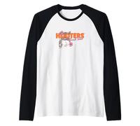 Hooters Beach Babe Flowers Retro Tropical Wings Restaurant Manche Raglan