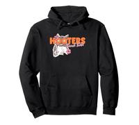 Hooters Beach Babe Flowers Retro Tropical Wings Restaurant Sweat à Capuche
