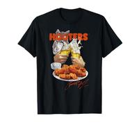 Hooters Cheers to Hot Wings Vintage Photo Restaurant T-Shirt