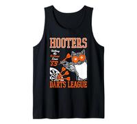 Hooters Darts League Hitting The Target Wings Funny Foodie Débardeur