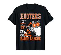 Hooters Darts League Hitting The Target Wings Funny Foodie T-Shirt