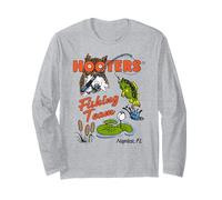 Hooters Naples, Florida Fishing Team Outdoor Sports Funny Manche Longue
