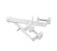 HOOTNEE 1 Paire Supports de Panneau perforé Le Panneau perforé supporte Les Supports Support pour Panneau perforé en métal Support de Fixation de Bureau en Panneau perforé Le Fer Blanche