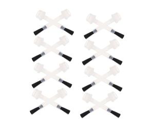 HOOTNEE 100 pièces Pinceaux Nail Art Remplacement pour Vernis à Ongles pour Application Précise et Répartition Uniforme Gel UV et Vernis