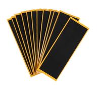 HOOTNEE 12 pièces Bande Adhésive Mousse Antidérapante pour Fingerboard Accessoires Planche roulettes Doigts Grip Tape Mini Skateboard et Flexible