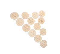 HOOTNEE 13 Pièces Cartes de Croissance Garçon Fille Bois Cartes Étapes Mensuelles pour Photos Souvenirs Accessoires Photo Garçon Fille pour Suivi Croissance et Album Naissance