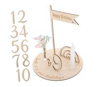 HOOTNEE 1ensemble Disques Pour Annonce De Naissance De Mensuels Décoration De Fête De Naissance Et Accessoire Photo