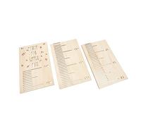 HOOTNEE 1ensemble Sticker Mural De Mesure De Pour Garçon Fille Toise Décorative Pour Chambre Garçon Fille Autocollant De Dimensions Installation Facile Sans Perforation