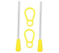 HOOTNEE 2 Pièces Baguettes de Triangle Fer Antidérapantes pour Instrument de Percussion Baguettes de Percussion pour Triangles Accessoires Musicaux pour Performance Prise Confortable et