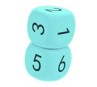 HOOTNEE 2 pièces Dés Géants Mousse EVA pour Garçon Fille Sécurisés et Visibles pour Classe Jeux Éducatifs et Fêtes