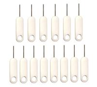 HOOTNEE 20 pièces Lot de Extracteurs Sim Acier Inoxydable pour Smartphones Outil Éjection Facile pour Cartes Sim