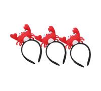 HOOTNEE 3 Pièces Bande De Cheveux Simulé De Crabe Coiffes Drôles Accessoires De Cheveux Mignons Couvre-chefs En Tissu Bandeau De Crabe Bandeau De Dessin Animé Rouge En Tissu