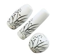 HOOTNEE 3pièces Lot de Mini Vases Style Chinois Décoration Miniature Accessoire de Maison