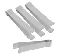 HOOTNEE 4 Pinces d'Extinction pour Bougies en Acier Inoxydable Extincteur de Sécurité pour Bougie et Lampe à Huile Lot Pratique pour Éteindre Flamme et Entretenir Mèche