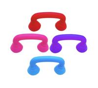 HOOTNEE 4pièces Jou Téléphone pour Garçon Fille Outil Orthophonie Lecture Décoration De Bureau pour Améliorez La Phonémique Compétences Communication